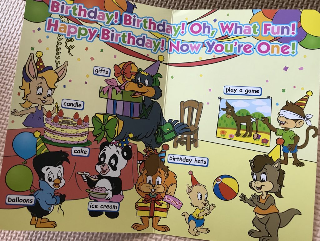 HAPPY Birthdayカードが届きましたの画像